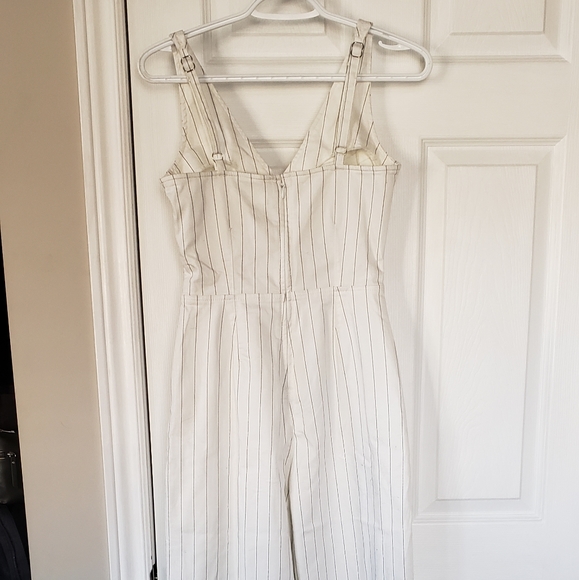 Dynamite denim culotte jumpsuit - Picture 2 of 3